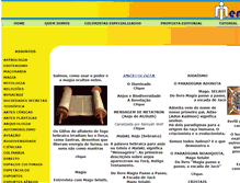 Tablet Screenshot of mensageiro.com.br